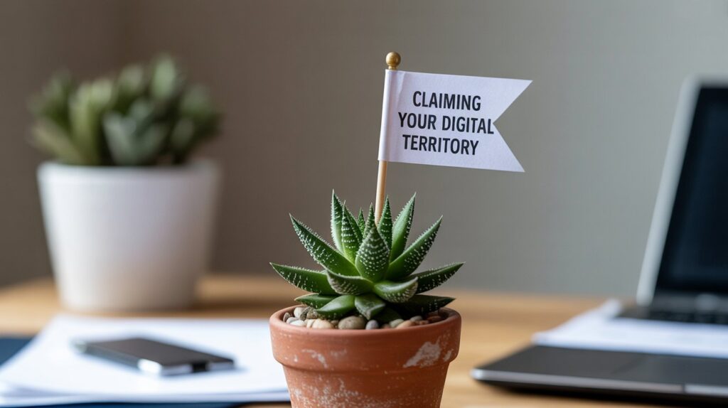 ready to plant your digital flag