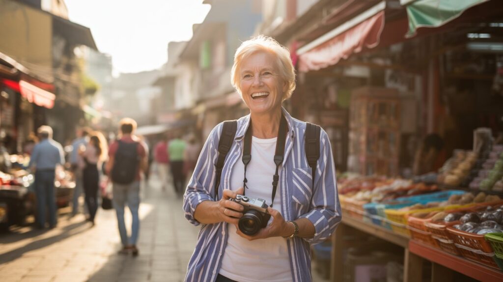 senior travel blogging