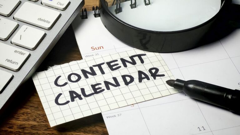 batch content creation for blogging with content calendar