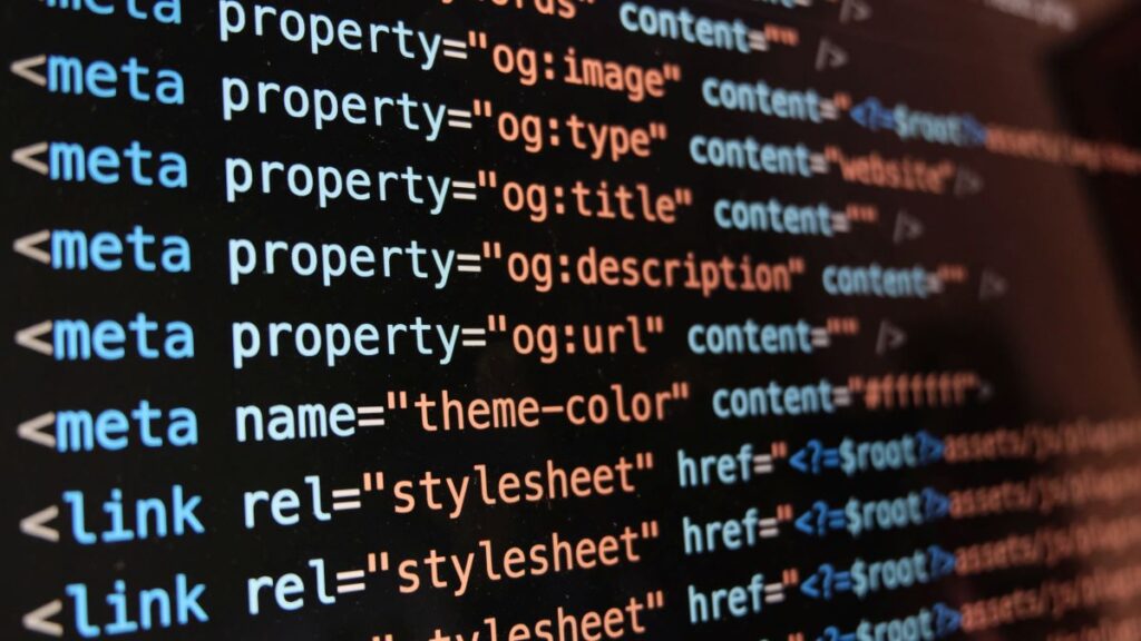 meta descriptions in code and html