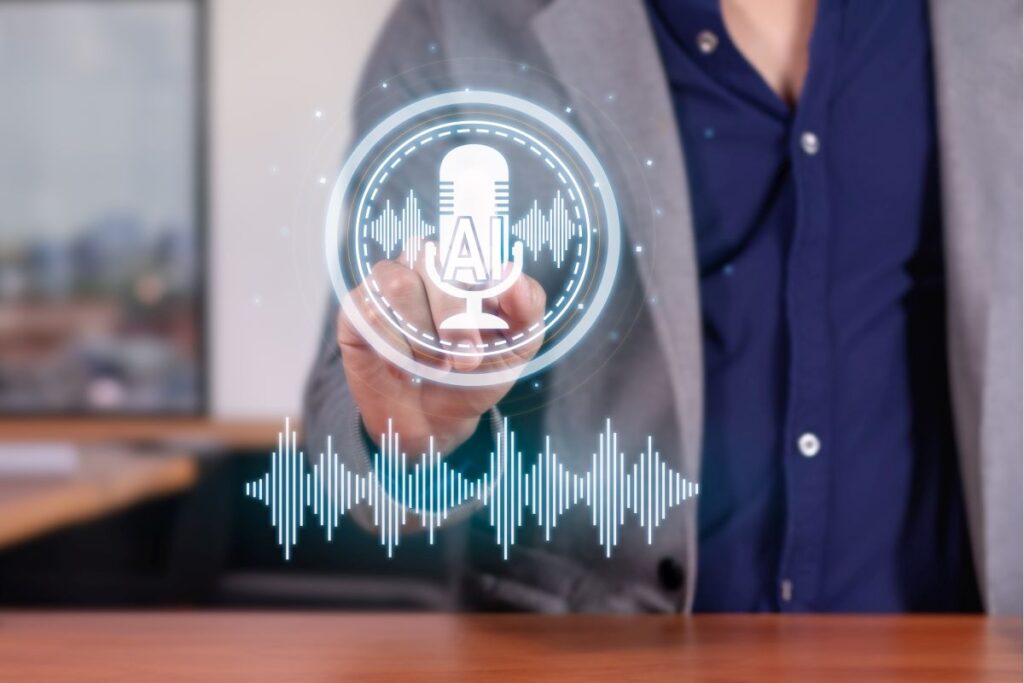 AI voice search