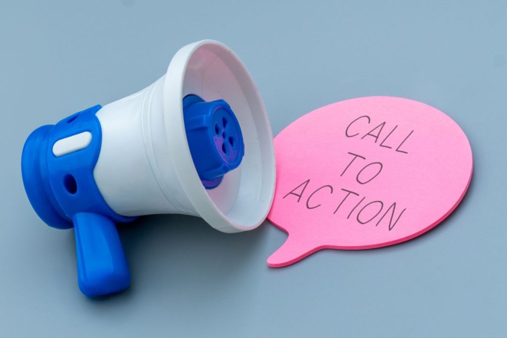 does your call to action keep getting ignored