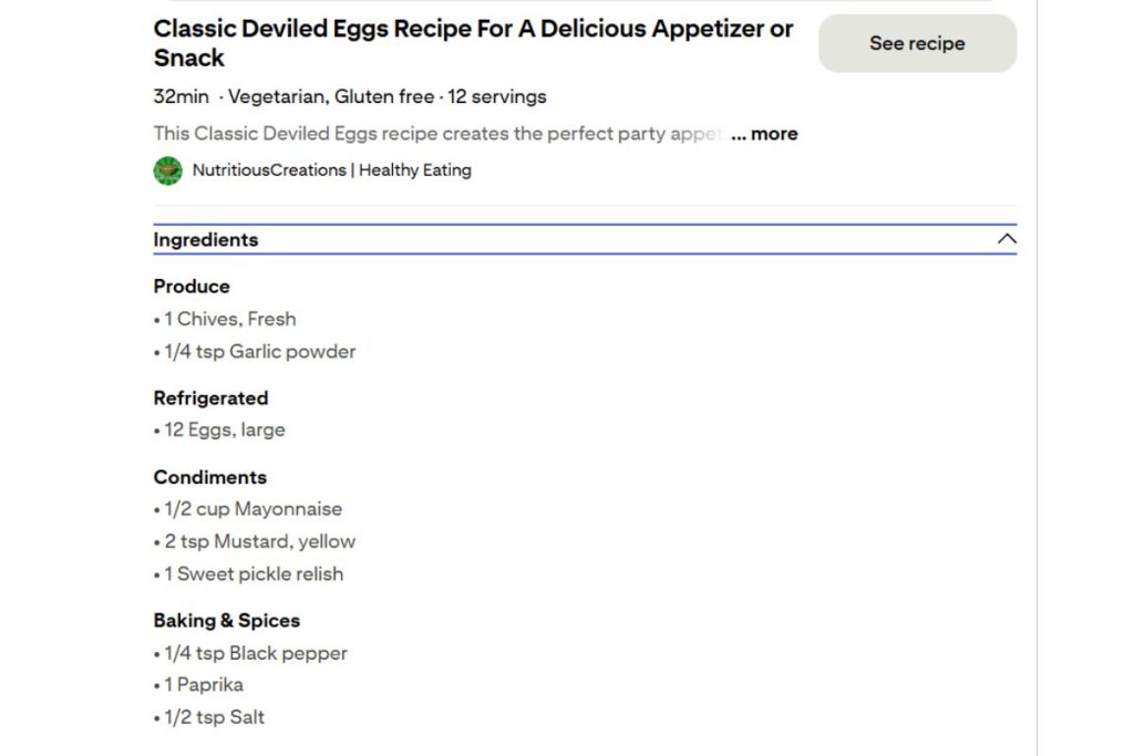 nutritious creations