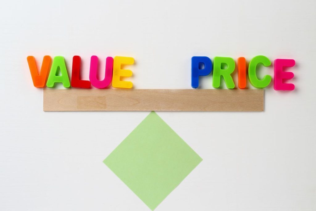 value based pricing