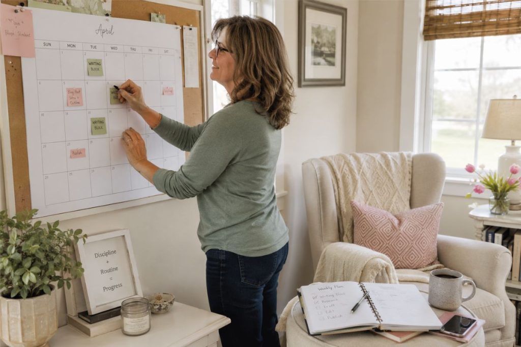 goal setting and writing discipline