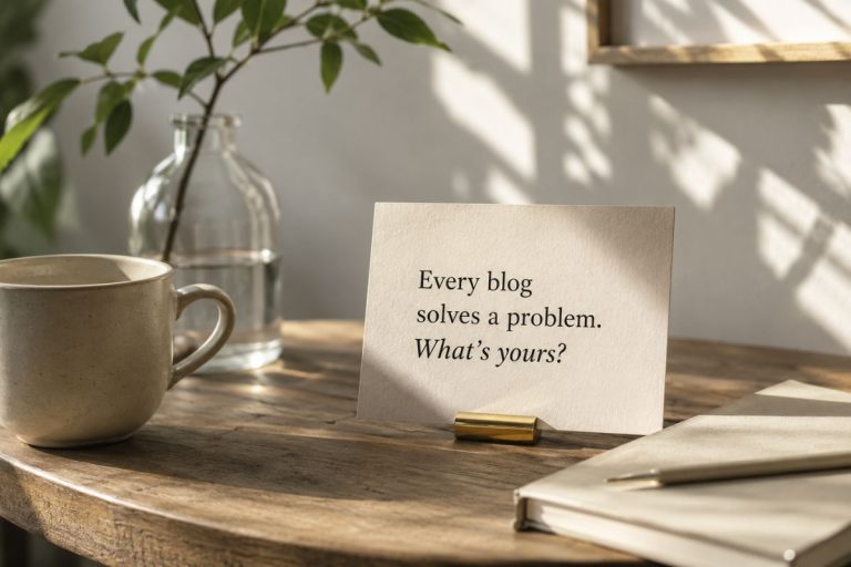 what problem does your blog solve